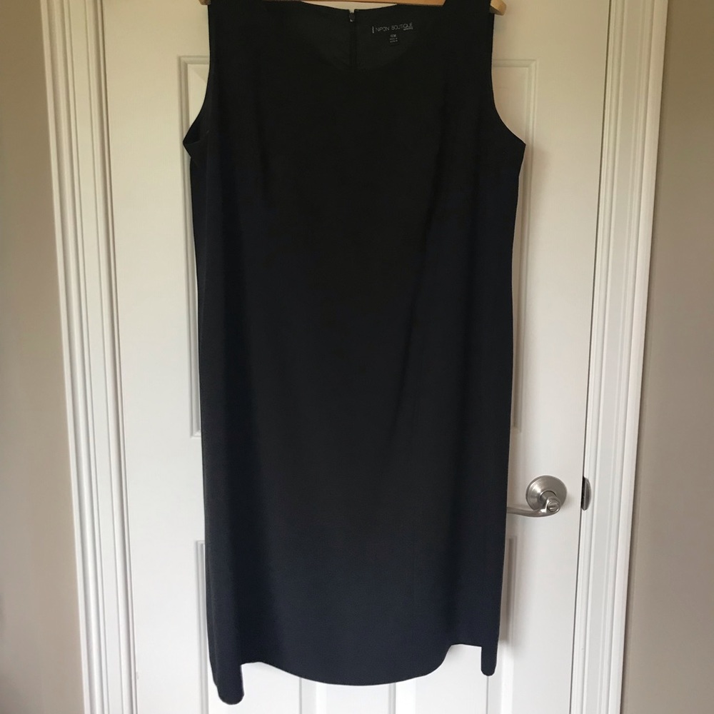 Black Sheath Suit Dress